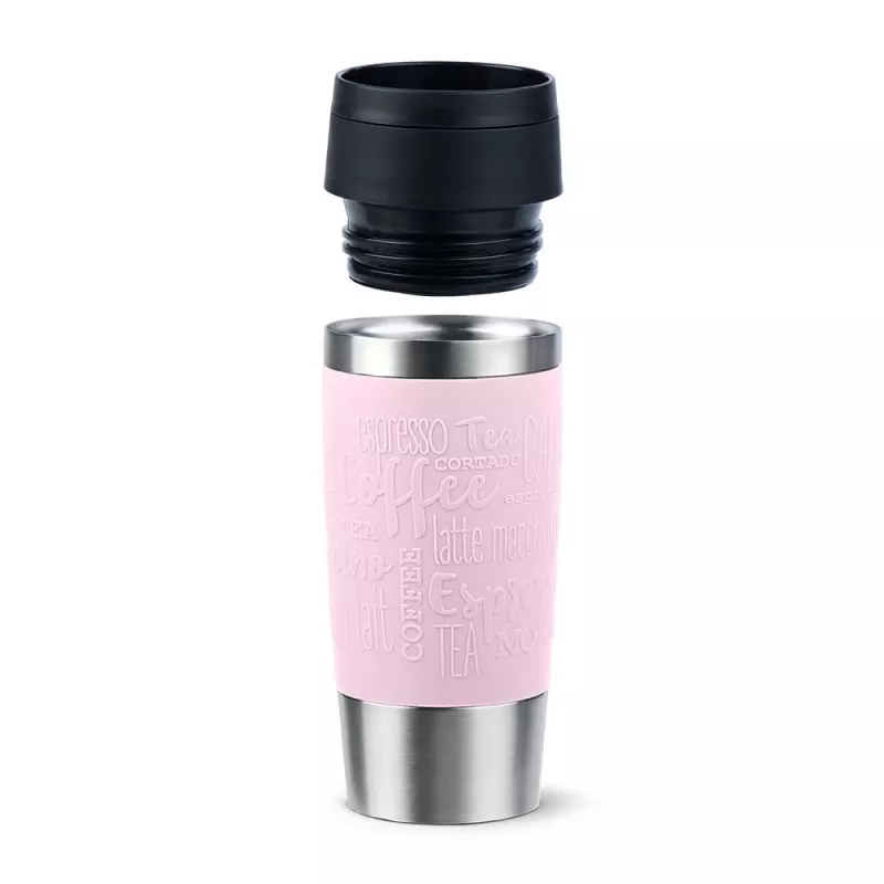 EMSA Travel Mug Classic 36 ml rožinis nerūdijančio plieno kelioninis puodelis