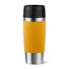 EMSA Travel Mug Classic 360 ml geltonas nerūdijančio plieno kelioninis puodelis