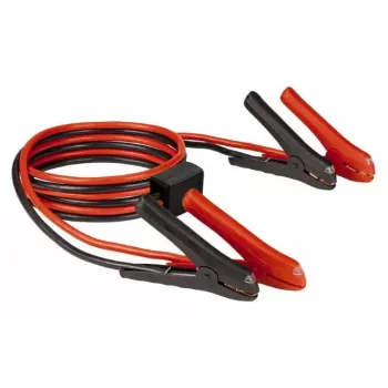 Krokodilo spaustukų rinkinys Einhell BT-BO 25/1 A LED SP 3,5 m raudonas/juodas