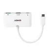 Lindy USB 3.2 Type C į HDMI keitiklis su USB Type A prievadu ir Power Delivery