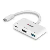 Lindy USB 3.2 Type C į HDMI keitiklis su USB Type A prievadu ir Power Delivery