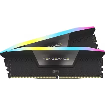 CORSAIR Vengeance RGB 32GB (2x16GB) DDR5 5200MHz CL40 atminties rinkinys - juoda