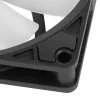 SilverStone Air Slimmer 90 ARGB SST-AS90B-ARGB korpuso ventiliatorius, 92 mm, 500–2500 aps./min., juodas