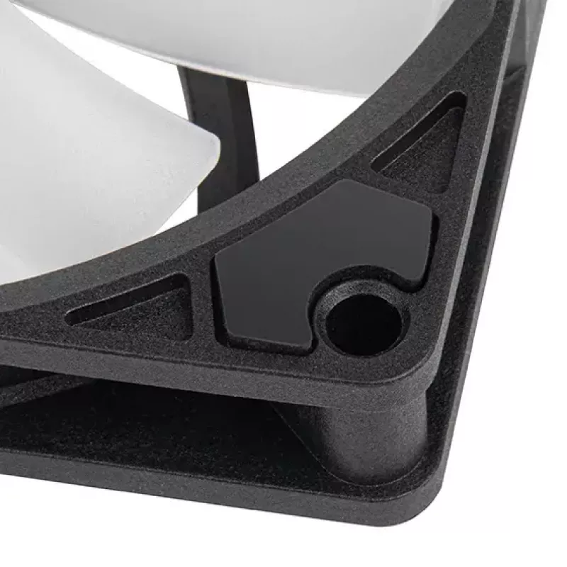 SilverStone Air Slimmer 90 ARGB SST-AS90B-ARGB korpuso ventiliatorius, 92 mm, 500–2500 aps./min., juodas