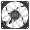 SilverStone Air Slimmer 90 ARGB SST-AS90B-ARGB korpuso ventiliatorius, 92 mm, 500–2500 aps./min., juodas