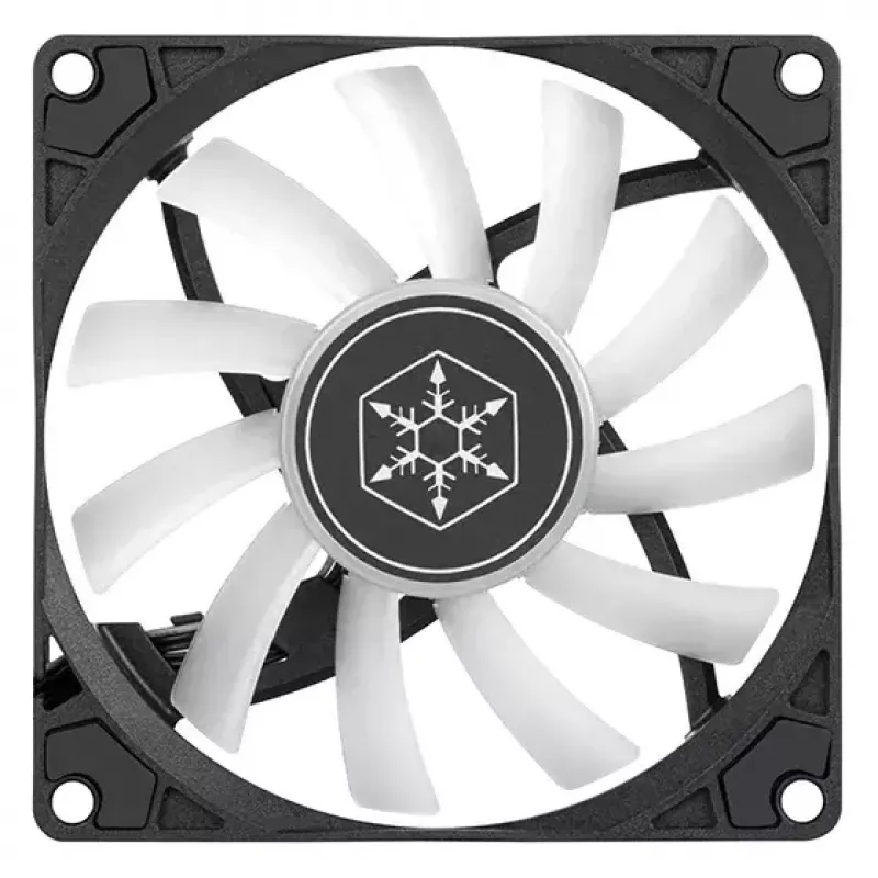 SilverStone Air Slimmer 90 ARGB SST-AS90B-ARGB korpuso ventiliatorius, 92 mm, 500–2500 aps./min., juodas