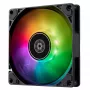 SilverStone Air Slimmer 90 ARGB SST-AS90B-ARGB korpuso ventiliatorius, 92 mm, 500–2500 aps./min., juodas