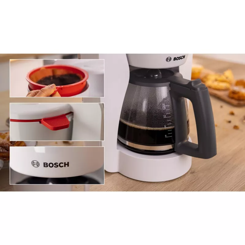 Bosch TKA3M131 kavos virimo aparatas, lašelinis, 1,25 l