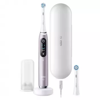 Oral-B iO Series 9n suaugusiųjų besisukanti-osciliuojanti dantų šepetėlis, rožinis