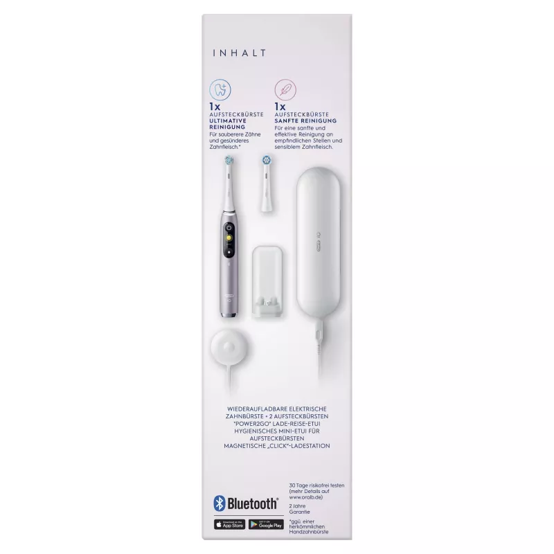 Oral-B iO Series 9n suaugusiųjų besisukanti-osciliuojanti dantų šepetėlis, rožinis