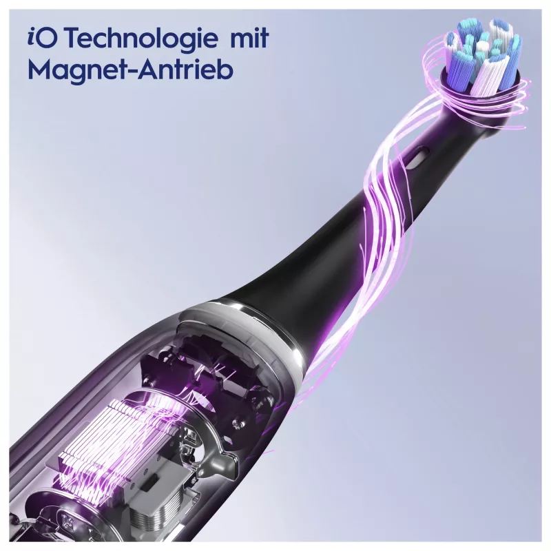 Oral-B iO Series 9n suaugusiųjų besisukanti-osciliuojanti dantų šepetėlis, rožinis