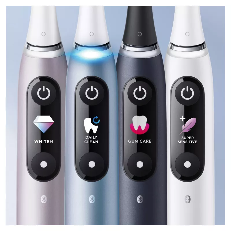 Oral-B iO Series 9n suaugusiųjų besisukanti-osciliuojanti dantų šepetėlis, rožinis