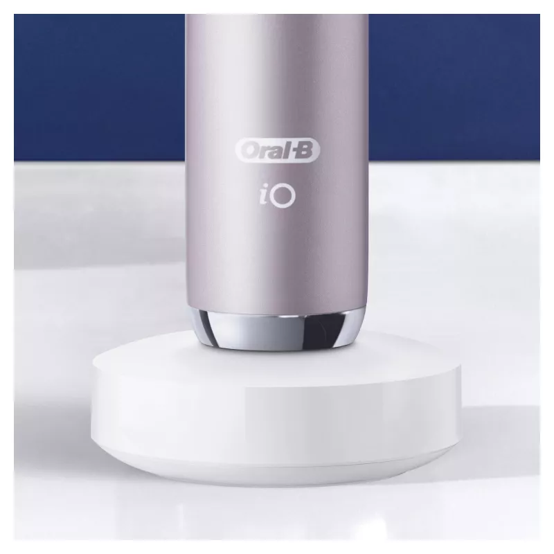 Oral-B iO Series 9n suaugusiųjų besisukanti-osciliuojanti dantų šepetėlis, rožinis