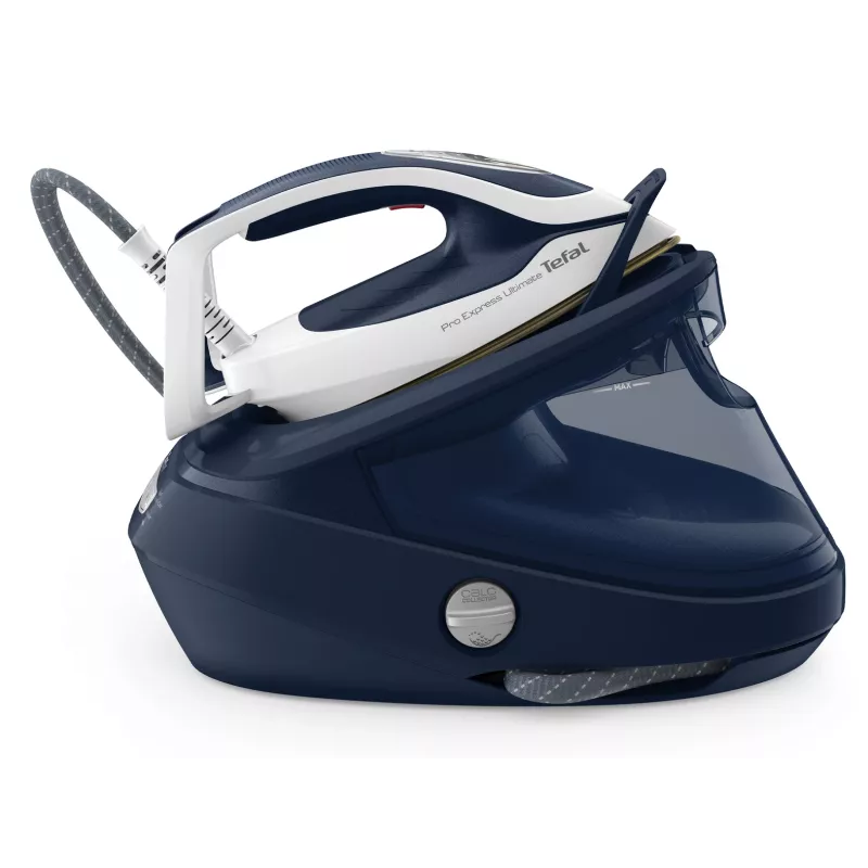 Tefal Pro Express Ultimate II GV9720 1.2 L Durilium Airglide Autoclean Ultra Thin padas Mėlyna, Balta