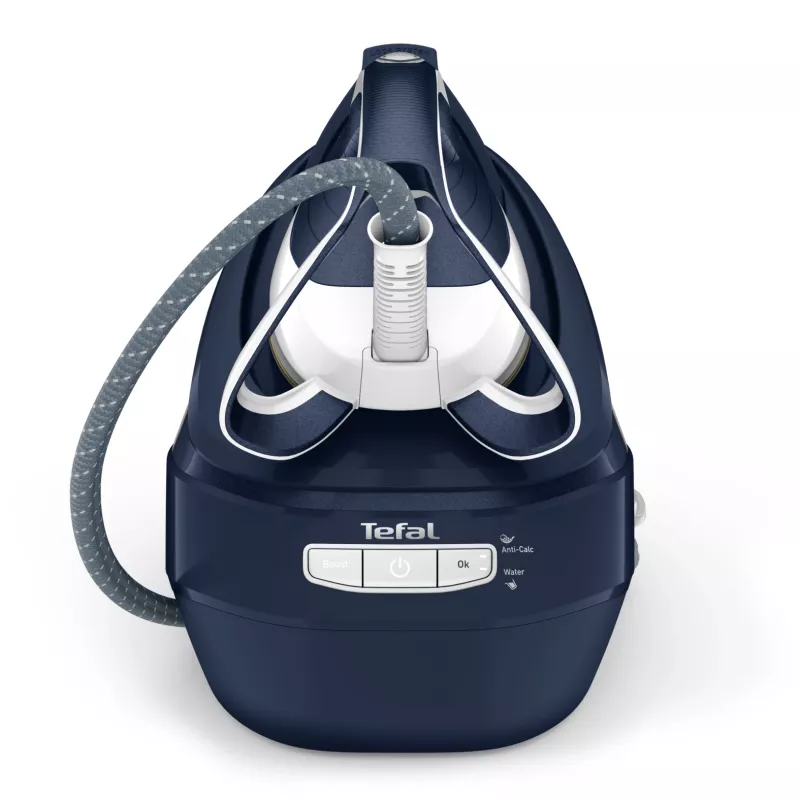 Tefal Pro Express Ultimate II GV9720 1.2 L Durilium Airglide Autoclean Ultra Thin padas Mėlyna, Balta