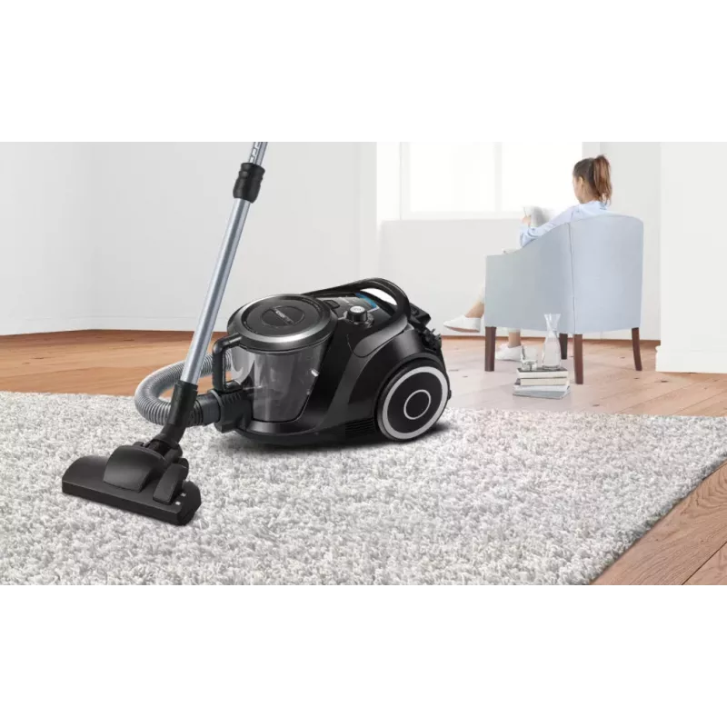 Bosch Serie 6 BGC41XSIL dulkių siurblys 2,4 L cilindrinis sausas valymas 700 W be maišelio