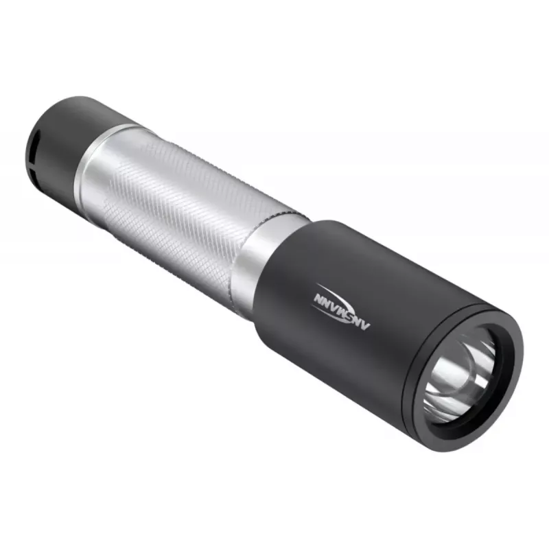 Universalus žibintuvėlis Ansmann Daily Use 300B juodas sidabrinis LED 5W IPX4
