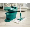 Kibiras šluostės sistemai Leifheit 55076 – ergonomiškas gręžtuvas, didelė talpa, žalia spalva