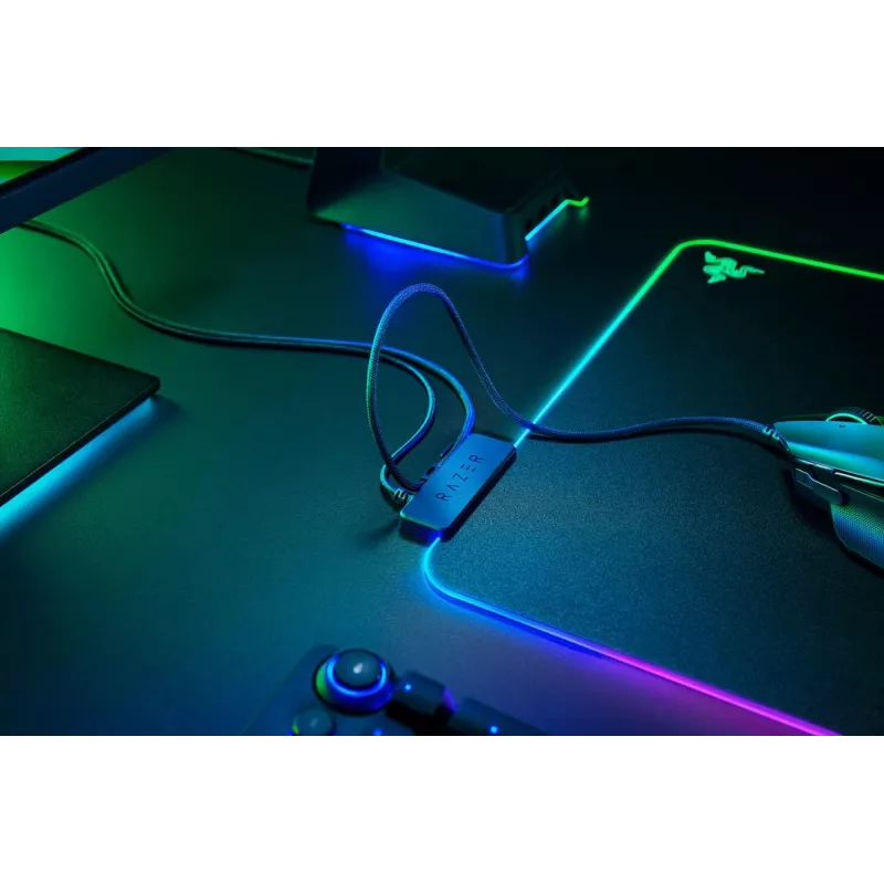 RAZER Firefly V2 žaidimų pelės kilimėlis juodas