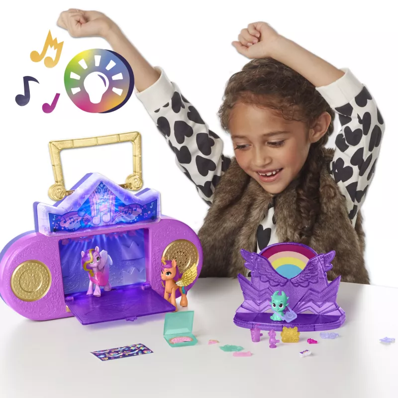 My Little Pony Make Your Mark Muzikinis žaislinis Mane Melody, gyvūnėlis, 3 m., AAA, įvairiaspalvis, plastikas