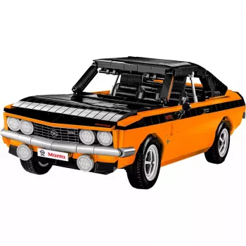 Konstruktorius Cobi Opel Manta A GT/E 1974 mastelis 1:12 modelio rinkinys COBI-24349