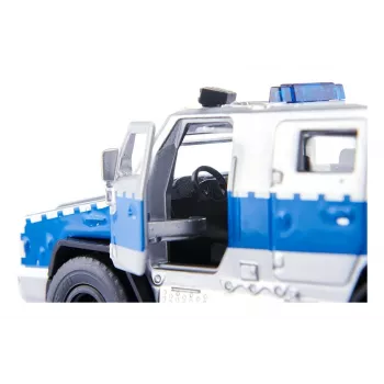 Siku Rheinmetall MAN Survivor R policijos automobilio modelis, surinktas, 1:50