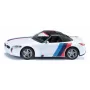 Siku sportinio automobilio modelis BMW Z4 M40i, surinktas, 1:50 mastelis, L 40 mm × W 87 mm × H 29 mm