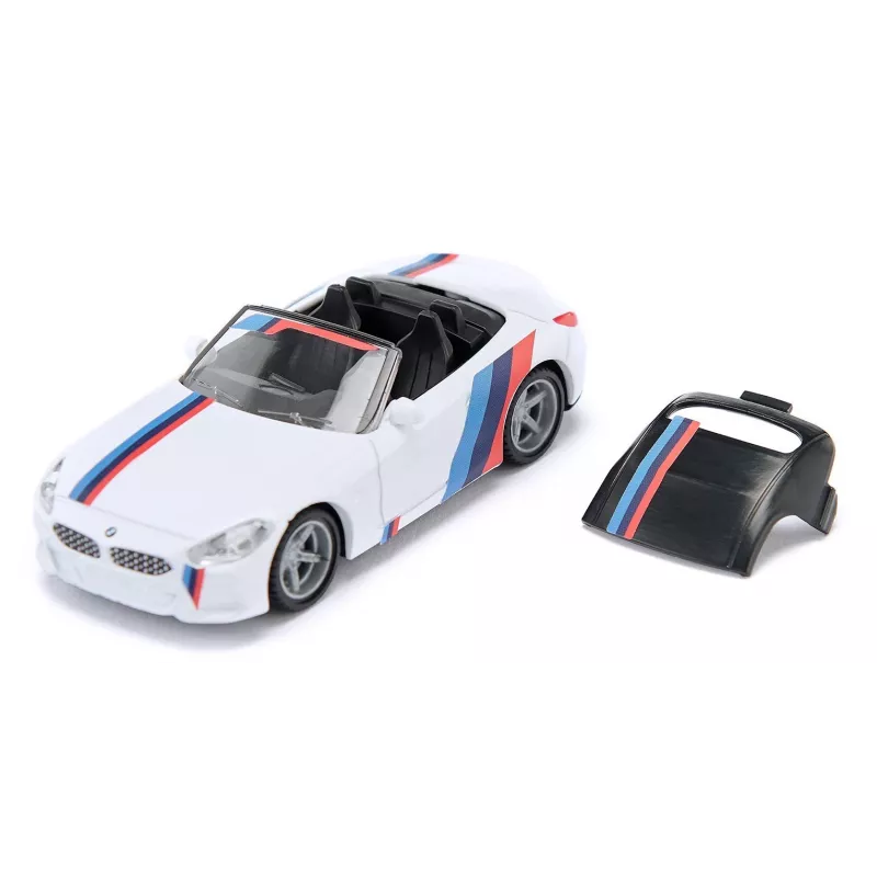 Siku sportinio automobilio modelis BMW Z4 M40i, surinktas, 1:50 mastelis, L 40 mm × W 87 mm × H 29 mm