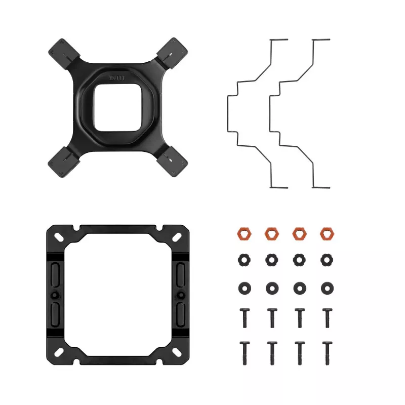 DEEPCOOL AK400 Zero Dark procesoriaus oro aušintuvas 12 cm - juodas