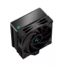 DEEPCOOL AK400 Zero Dark procesoriaus oro aušintuvas 12 cm - juodas