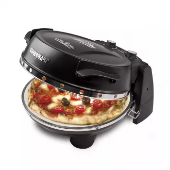 Picos keptuvė G3FERRARI Pizzeria Snack Napoletana – stalviršinė picos krosnelė 1200 W, akmens kepimo paviršius, iki 400°C, 31 cm pica