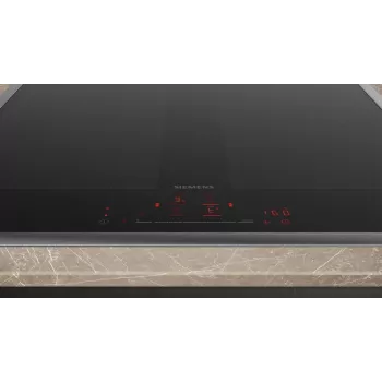 Siemens iQ700 EX645HXC1E indukcinė kaitlentė, juoda, įmontuojama, 60 cm, 4 zonos