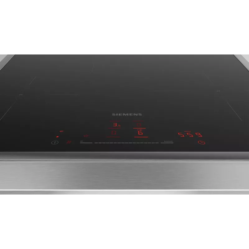 Siemens iQ300 EH645HFB1E indukcinė kaitlentė Juoda Įmontuojama 60 cm 4 zonos