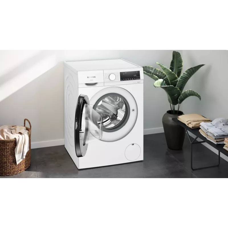 Siemens iQ500 WG34G2070 skalbimo mašina, priekinis pakrovimas, 8 kg, 1400 aps./min., balta