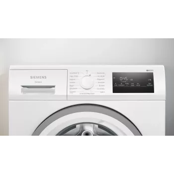 Siemens iQ300 WM14N127 skalbimo mašina, priekinis pakrovimas, 8 kg, 1400 aps./min., balta