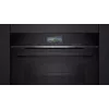 Siemens HS736G3B1 įmontuojama orkaitė 71 L Juoda, Nerūdijantis plienas