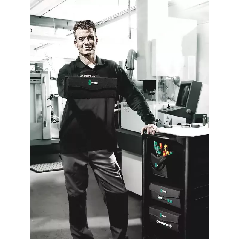 Įrankių dėžė Wera 2go 3 juoda