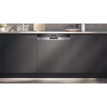 Indaplovė Siemens SN55ZS07CE pusiau įmontuojama 14 komplektų