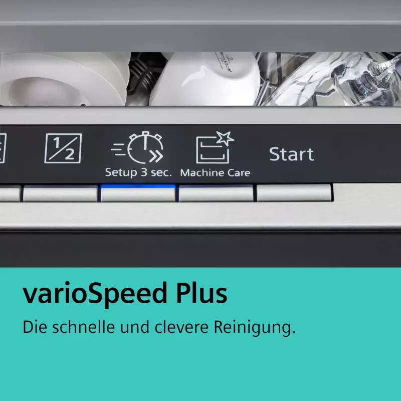 Indaplovė Siemens SN55ZS07CE pusiau įmontuojama 14 komplektų