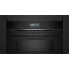 Siemens iQ700 CM776GKB1 orkaitė 45 L 900 W Juoda, Nerūdijantis plienas