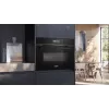 Siemens iQ700 CM776GKB1 orkaitė 45 L 900 W Juoda, Nerūdijantis plienas