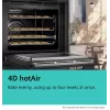 Siemens iQ700 CM776GKB1 orkaitė 45 L 900 W Juoda, Nerūdijantis plienas