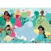 Dėlionė Clementoni Supercolor Disney Princess – 104 detalės, 485 mm, nuo 4 iki 6 metų