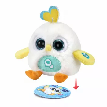 VTech Lolibirds Oscar – interaktyvus minkštas paukštis su garsu ir šviesomis