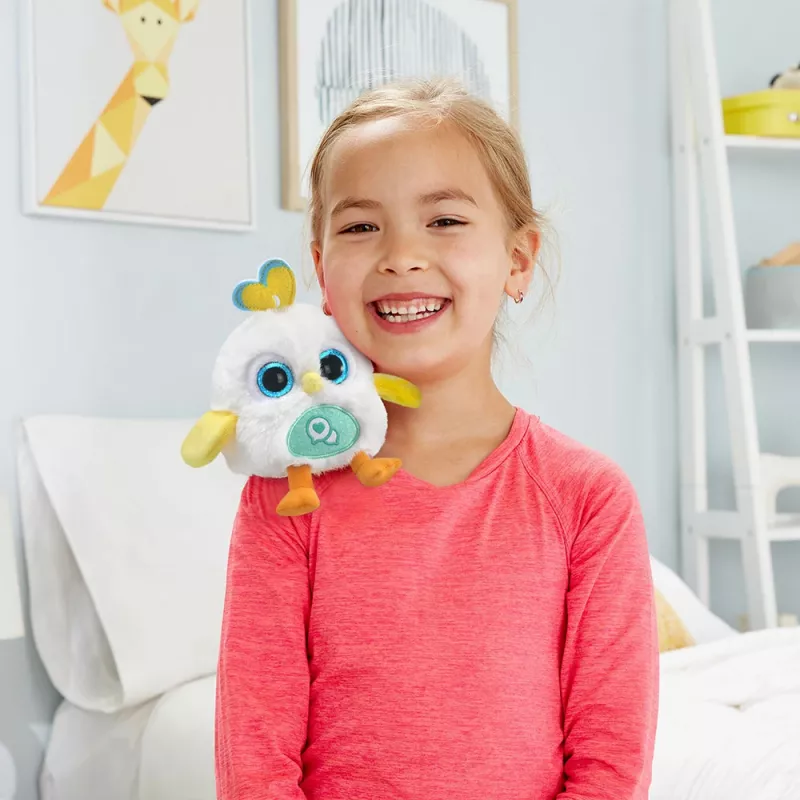 VTech Lolibirds Oscar – interaktyvus minkštas paukštis su garsu ir šviesomis