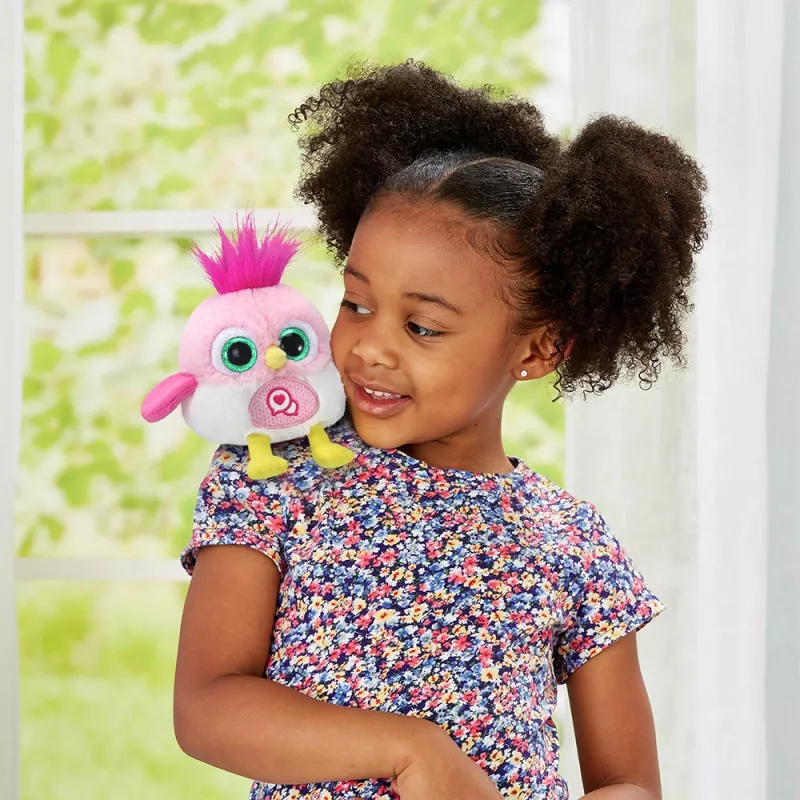 Interaktyvus kalbantis pliušinis paukštis VTech Lolibirds Momo – mokomasis žaislas su garsais