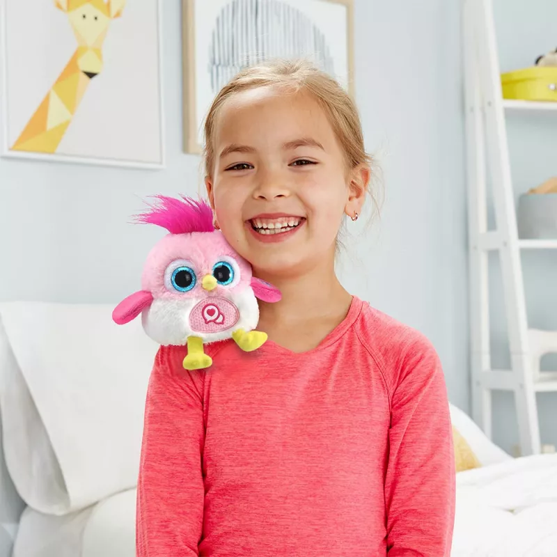 Interaktyvus kalbantis pliušinis paukštis VTech Lolibirds Momo – mokomasis žaislas su garsais