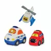 Žaislinis policijos komisariatas VTech Tut Tut Baby Flitzer 80-569904 su interaktyviomis funkcijomis ir automobiliukais