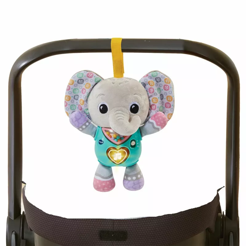 VTech Melody Elephant 80-566704 – lavinanti garso figūrėlė su spalvingu dizainu
