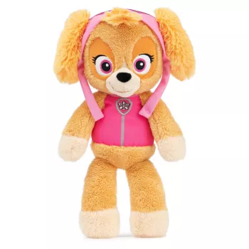 PAW Patrol GUND oficialus Skye Take Along Buddy pliušinis žaislas, aukščiausios kokybės minkštas žaislas nuo 1 metų, rožinė/ruda, 33 cm